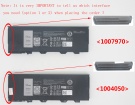 Dell latitude 12(7204) 7.4V 56Wh laptop computer batteries in UK United Kingdom