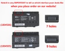 Shinelon t50-781s1n 10.8V 47.52Wh laptop computer batteries in UK United Kingdom