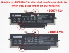 Hp elitebook x360 1030 g2 7.7V 54Wh laptop computer batteries in UK United Kingdom