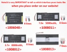 Yepo 737s/a 7.6V 37Wh laptop computer batteries in UK United Kingdom