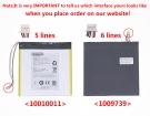 Teclast t40pro 3.8V 26.6Wh laptop computer batteries in UK United Kingdom